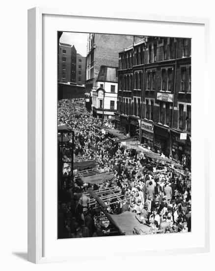 Petticoat Lane, Photo-null-Framed Photographic Print