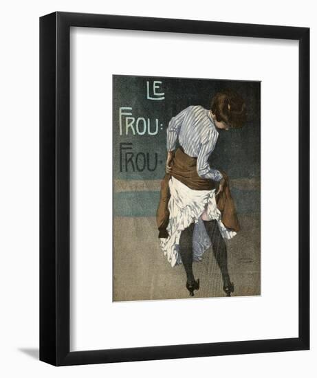 Petticoats, Frou Frou-Ernst Ludwig Kirchner-Framed Art Print