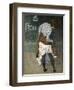 Petticoats, Frou Frou-Ernst Ludwig Kirchner-Framed Art Print