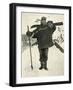 'Petty Officer Crean (Who received the Albert Medal)', 1911, (1913)-Herbert Ponting-Framed Photographic Print