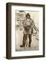 'Petty Officer Edgar Evans, R.N.', 1911, (1913)-Herbert Ponting-Framed Photographic Print