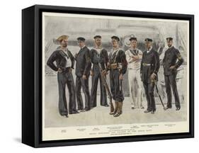 Petty Officers and Seamen of the Royal Navy-Frank Dadd-Framed Stretched Canvas