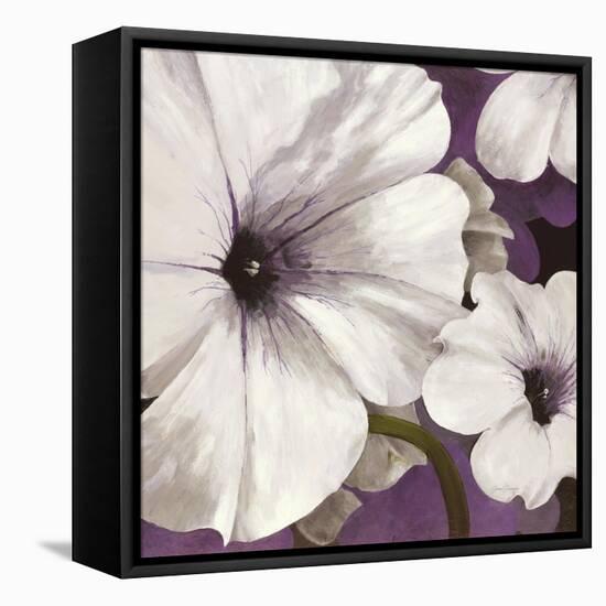 Petunia Array 1-Jurgen Gottschlag-Framed Stretched Canvas