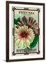 Petunia Seed Packet-Lantern Press-Framed Art Print