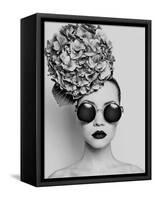 Petunia-Haute Couture-Framed Stretched Canvas