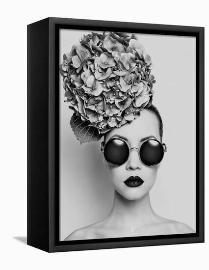 Petunia-Haute Couture-Framed Stretched Canvas