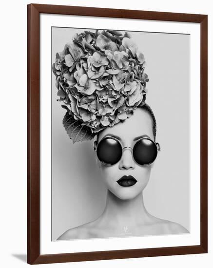 Petunia-Haute Couture-Framed Art Print