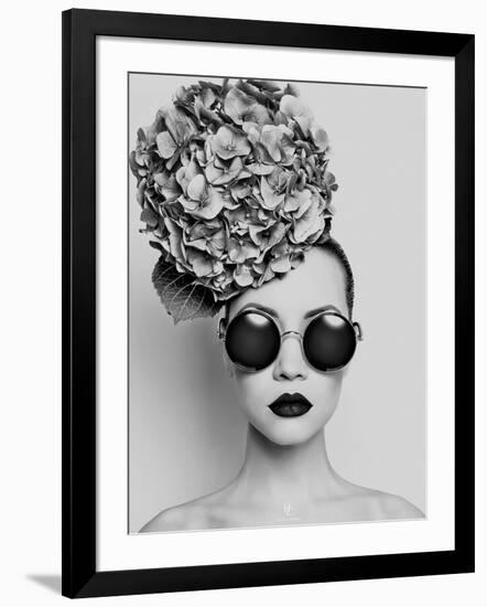 Petunia-Haute Couture-Framed Art Print