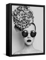 Petunia-Haute Couture-Framed Stretched Canvas