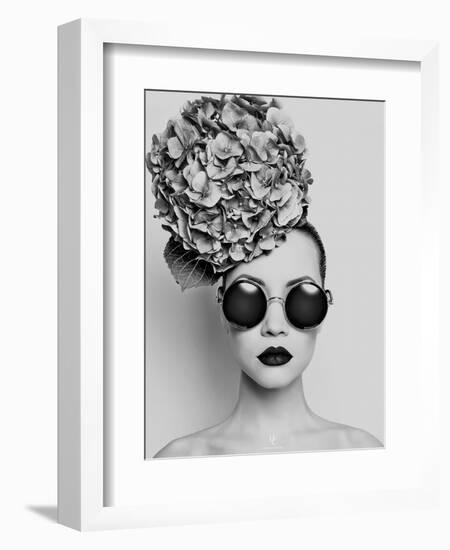 Petunia-Haute Couture-Framed Art Print