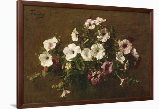 Petunias, 1881-Henri Fantin-Latour-Framed Giclee Print