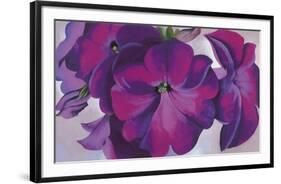 Petunias, c.1925-Georgia O'Keeffe-Framed Art Print