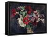 Petunias, C1869-1906,-Francis Edward James-Framed Stretched Canvas