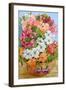 Petunias, Geraniums and Fuchsias-Joan Thewsey-Framed Giclee Print