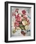 Petunias, Lobelias, Begonias and Strawberries in a Terrace Pot-Joan Thewsey-Framed Giclee Print