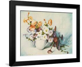 Petunias-Mabel Julian-Framed Art Print