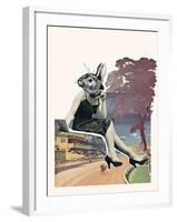 Petville II-Clara Wells-Framed Giclee Print