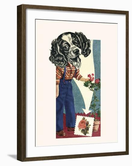 Petville IV-Clara Wells-Framed Giclee Print