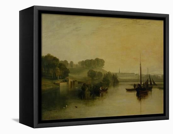Petworth, Sussex, the Seat of the Earl of Egremont: Dewy Morning, 1810-J. M. W. Turner-Framed Stretched Canvas