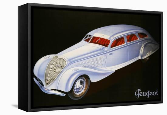 Peugeot 402, c.1930-null-Framed Stretched Canvas