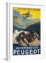 Peugeot Advertisement-null-Framed Art Print