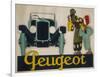 Peugeot Advertisement-null-Framed Art Print