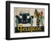 Peugeot Advertisement-null-Framed Art Print