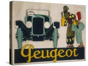 Peugeot Advertisement-null-Stretched Canvas