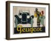 Peugeot Advertisement-null-Framed Art Print