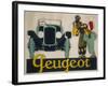 Peugeot Advertisement-null-Framed Art Print