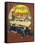 Peugeot Advertising Poster-null-Framed Stretched Canvas