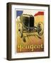 Peugeot Vint Car 1919-null-Framed Premium Giclee Print