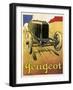 Peugeot Vint Car 1919-null-Framed Premium Giclee Print