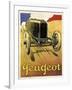 Peugeot Vint Car 1919-null-Framed Giclee Print