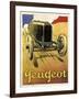 Peugeot Vint Car 1919-null-Framed Giclee Print