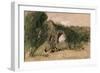 Pevensey Castle, East Sussex, 1865-John Gilbert-Framed Giclee Print