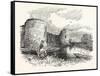 Pevensey Castle-null-Framed Stretched Canvas