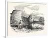 Pevensey Castle-null-Framed Giclee Print