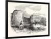 Pevensey Castle-null-Framed Giclee Print