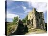 Peveril Castle, Castleton, Peak District, Derbyshire, England, United Kingdom-Ken Gillham-Stretched Canvas