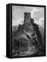 Peveril Castle, Derbyshire-W Westall-Framed Stretched Canvas