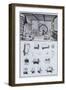 Pewter-Making, C1750S-null-Framed Giclee Print