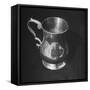 Pewter or Silver Mug from the American Colonial Period-null-Framed Stretched Canvas