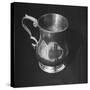 Pewter or Silver Mug from the American Colonial Period-null-Stretched Canvas