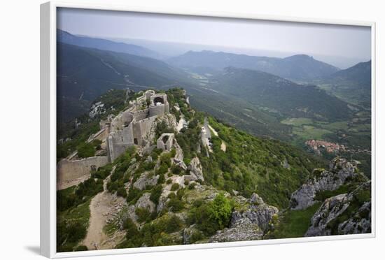 Peyrepertuse Cathar Castle, French Pyrenees, France-Rob Cousins-Framed Photographic Print