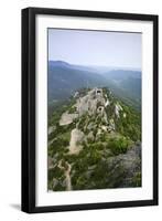 Peyrepertuse Cathar Castle, French Pyrenees, France-Rob Cousins-Framed Photographic Print