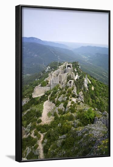 Peyrepertuse Cathar Castle, French Pyrenees, France-Rob Cousins-Framed Photographic Print