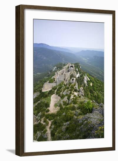 Peyrepertuse Cathar Castle, French Pyrenees, France-Rob Cousins-Framed Photographic Print