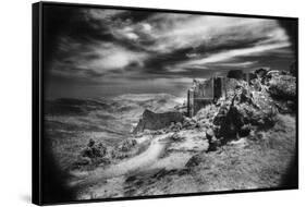 Peyrepertuse Chateau, the Pyrenees, France-Simon Marsden-Framed Stretched Canvas