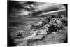 Peyrepertuse Chateau, the Pyrenees, France-Simon Marsden-Stretched Canvas